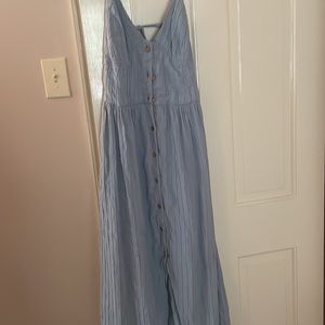 Free People Light Blue Maxi Dress